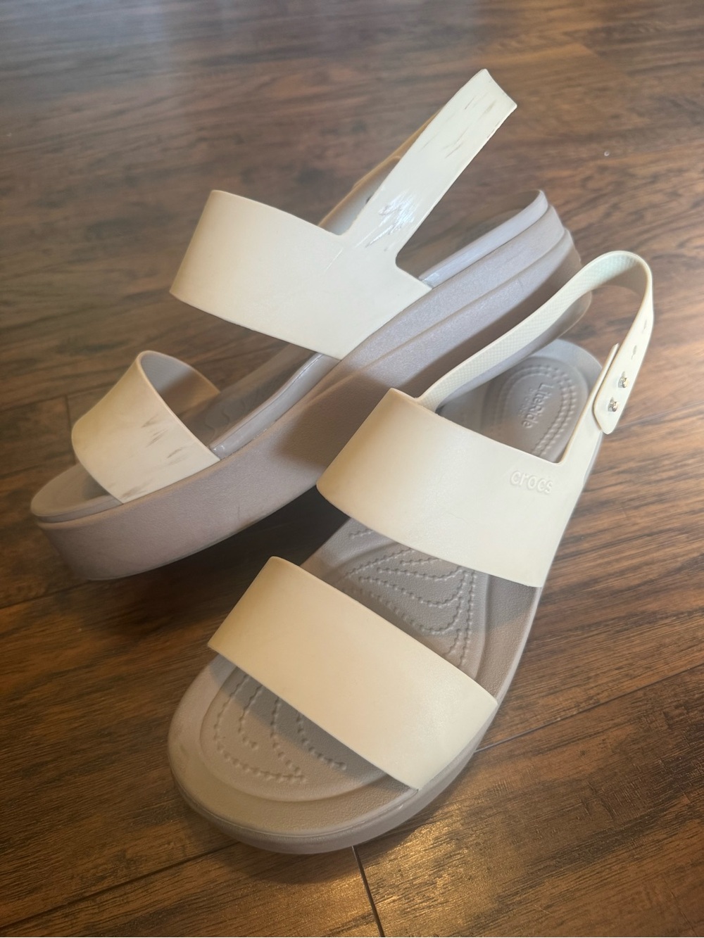 Crocs Brooklyn Low Wedge sandals